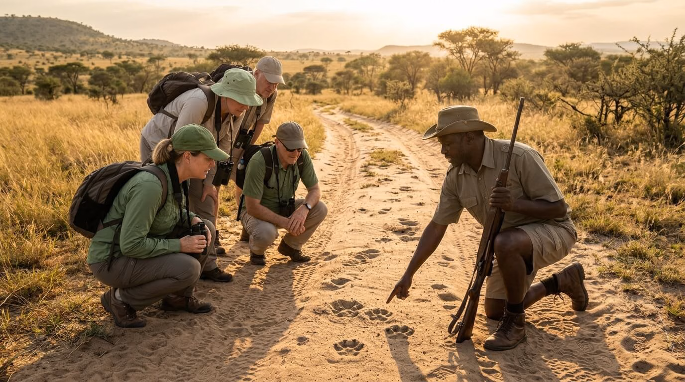 south africa walking guide safari